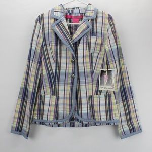 Vintage BB Dakota Blazer Style Button Down Shirt